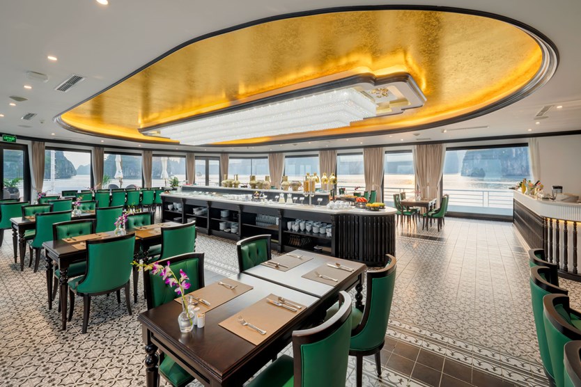 Du thuyền Catherine cruise Hạ Long đẳng cấp 6 sao