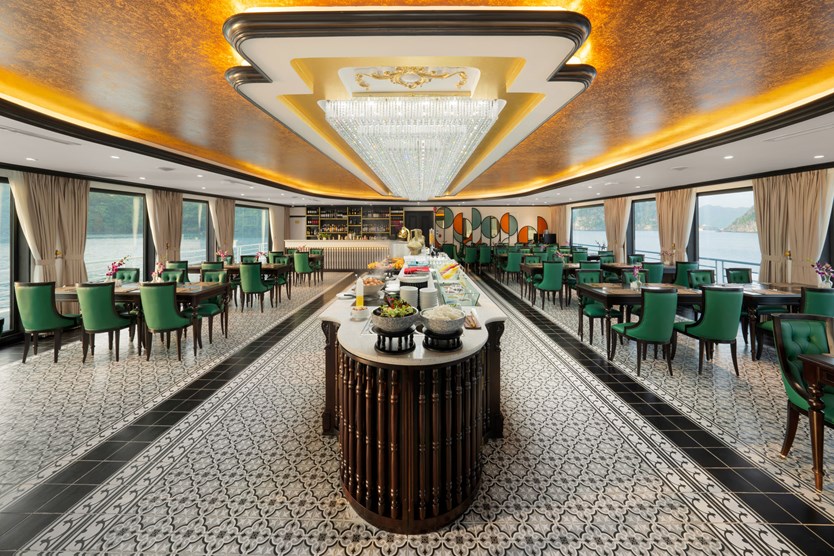 Du thuyền Catherine cruise Hạ Long đẳng cấp 6 sao