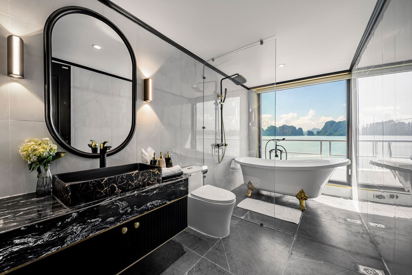 Du thuyền Catherine cruise Hạ Long đẳng cấp 6 sao