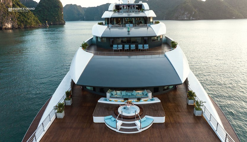 Du thuyền Grand Pioneers cruise Hạ Long chuẩn 6*