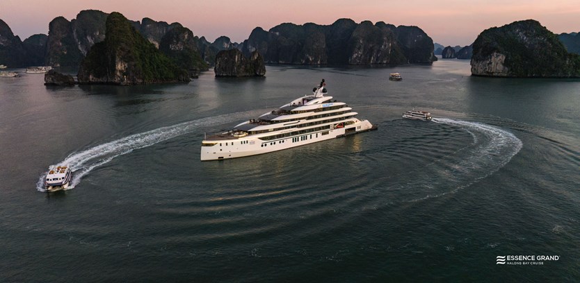 Du thuyền Grand Pioneers cruise Hạ Long chuẩn 6*