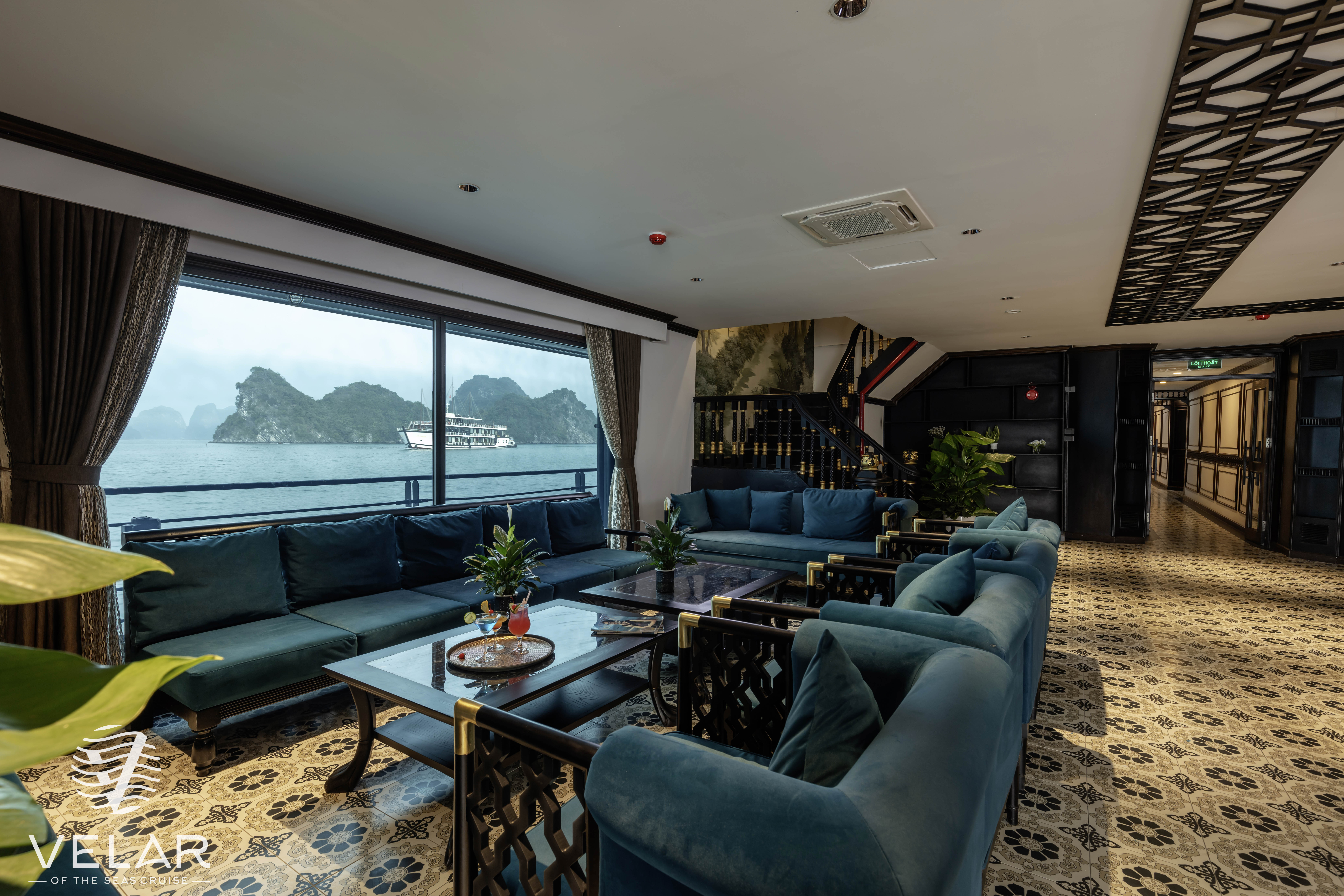 Khu vực đón khách du thuyền Velar of the seas