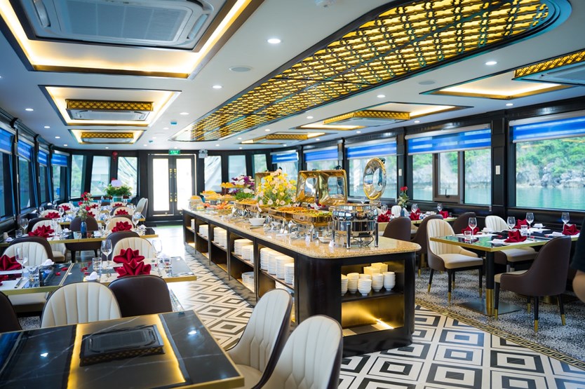 Du thuyền Vera Cruise 7 tiếng thăm Vịnh Hạ Long