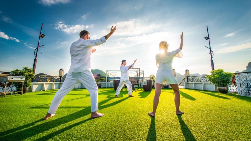 Du thuyền Aquamarine 5 sao Vịnh Hạ Long