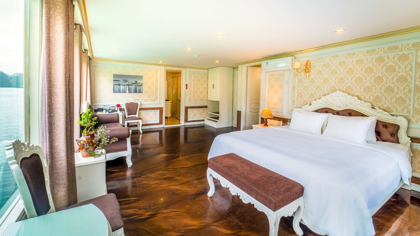 Du thuyền Aquamarine 5 sao Vịnh Hạ Long