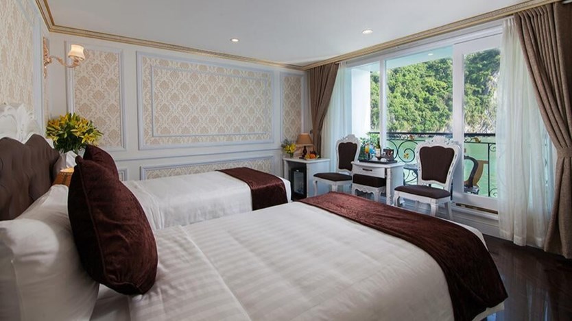 Du thuyền Aquamarine 5 sao Vịnh Hạ Long